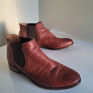Italian Leather Ankle Boots